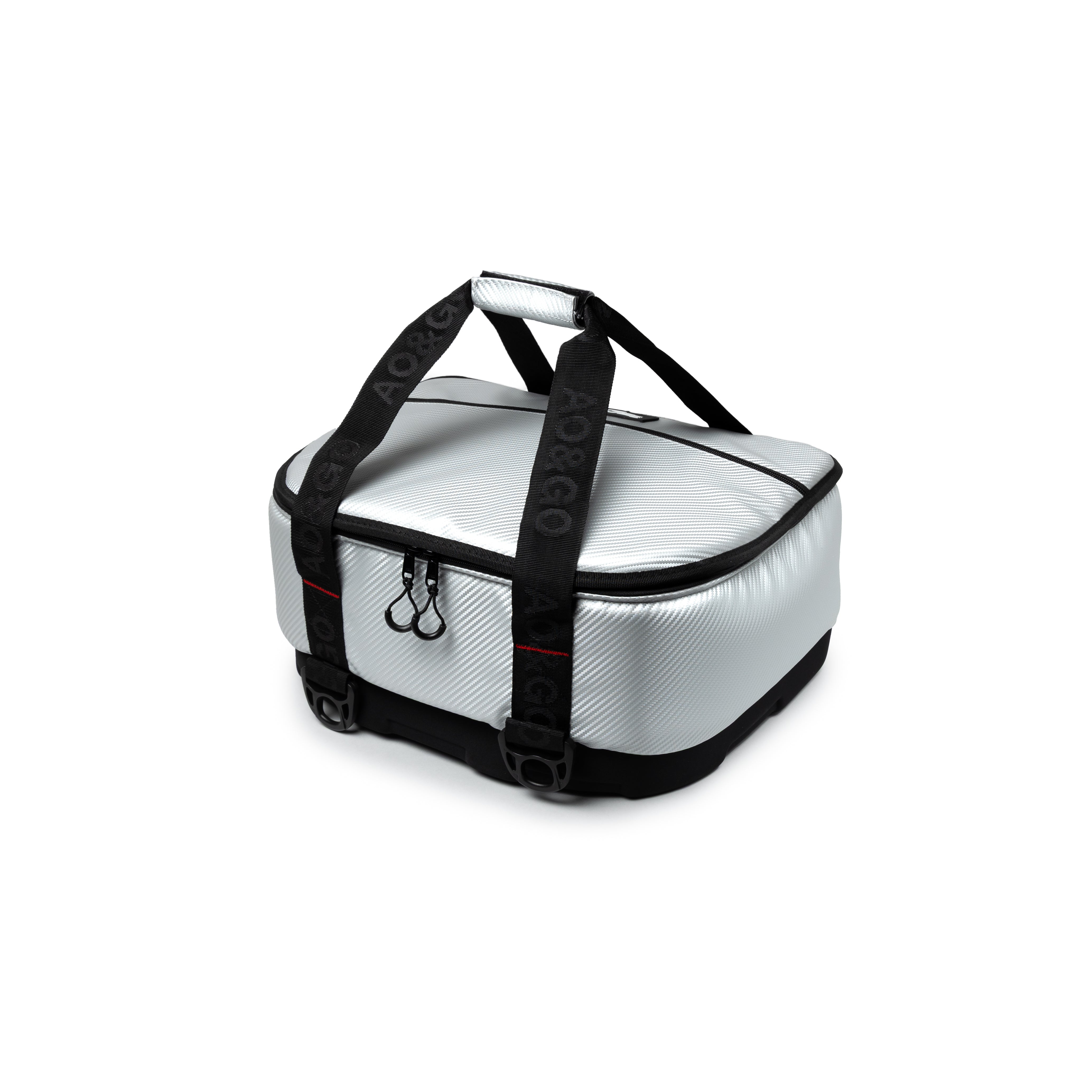 Stow-N-Go Carbon HD 18 Can Cooler - Silver