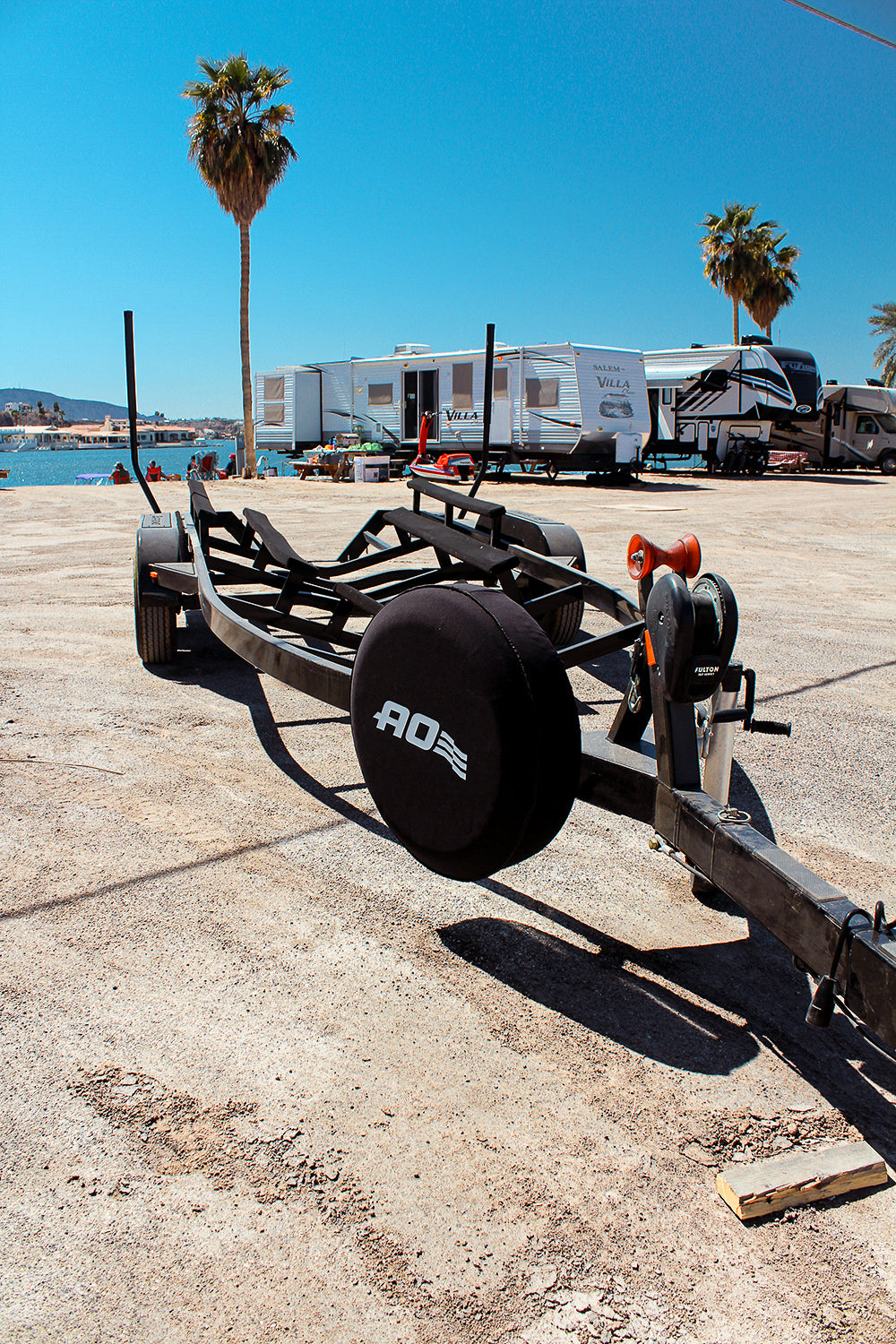 Neoprene Trailer Spare Tire Cover 26"