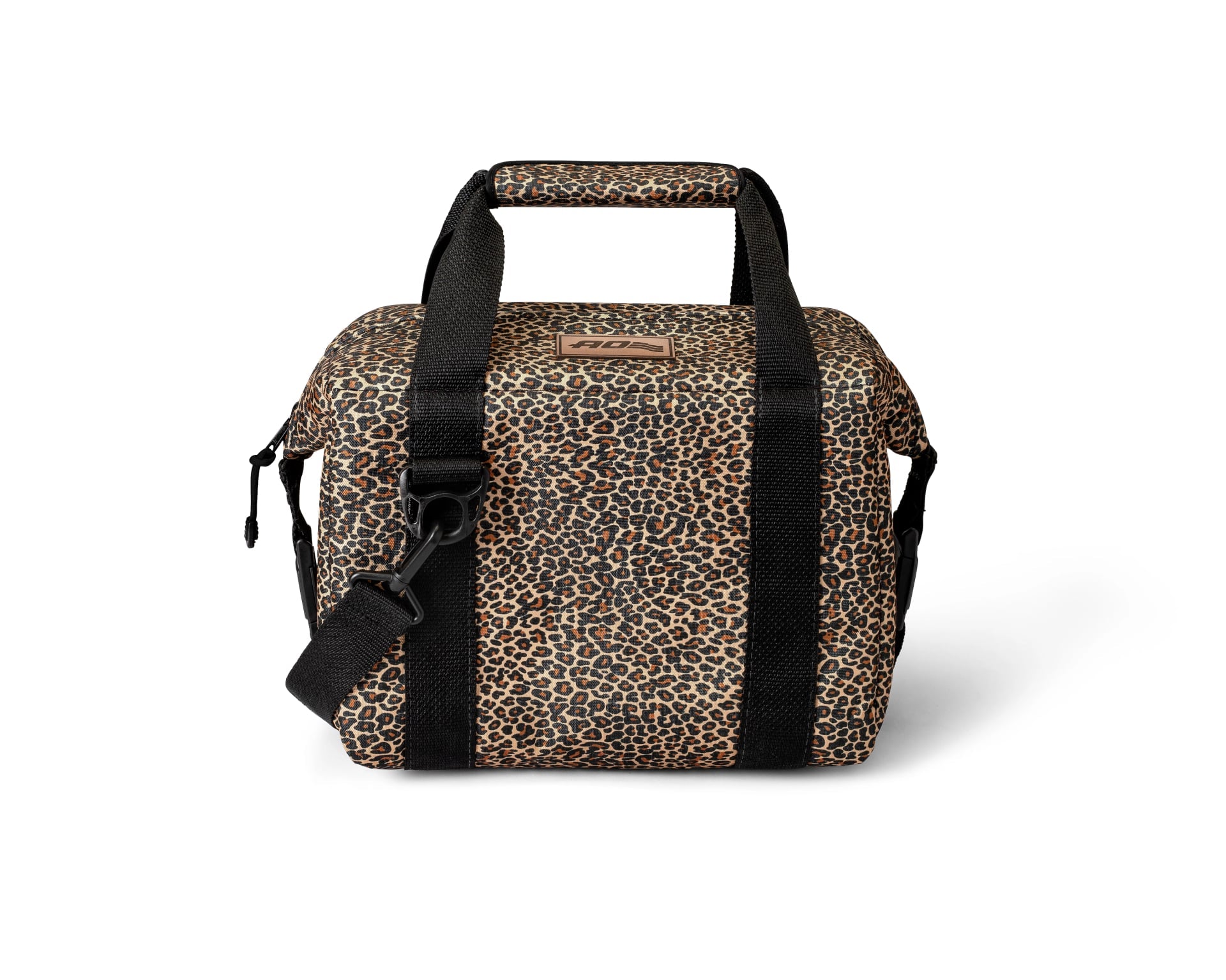 Expedition Canvas Leopard 9 Can Cooler - USA MADE