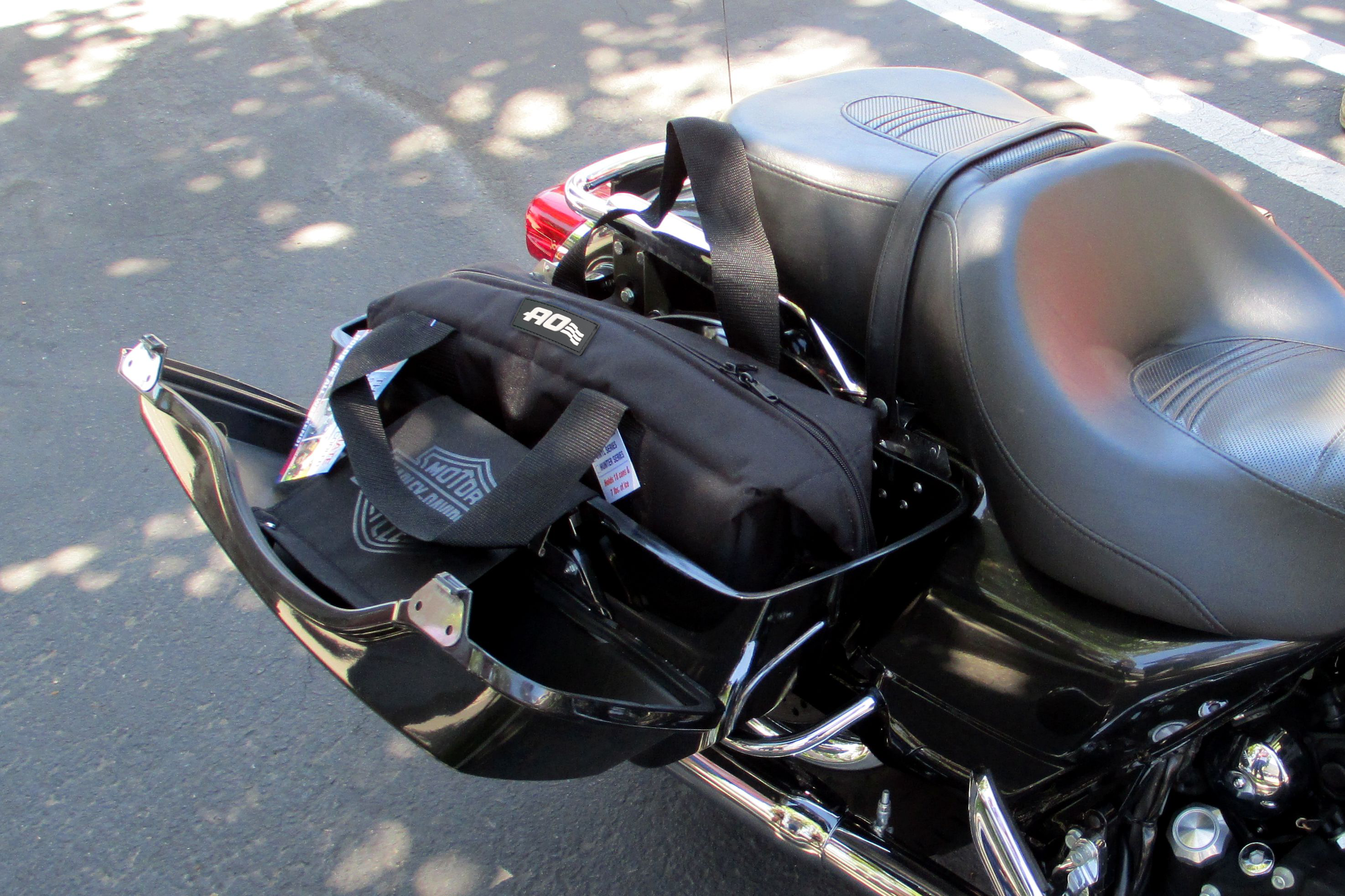 Saddle Bag Carbon 18 Can Cooler - USA MADE