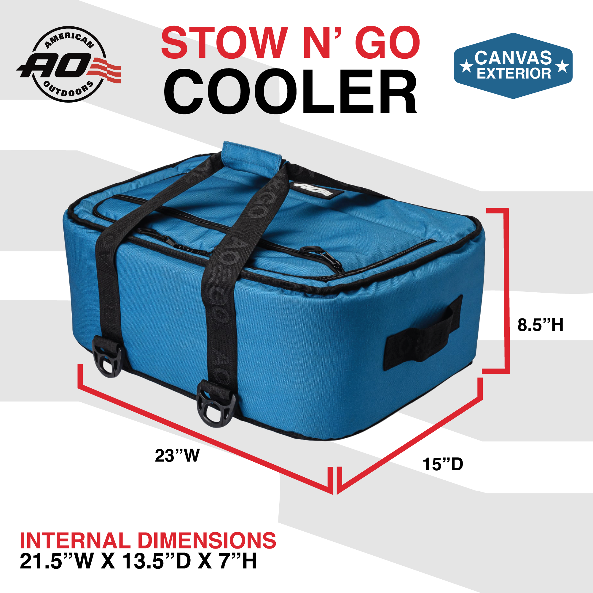 Stow-N-Go Canvas 38 Can Cooler