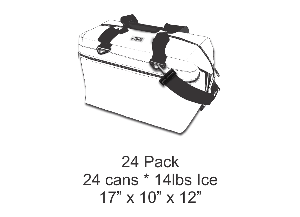 24 Pack Made in USA Cooler - AO Coolers