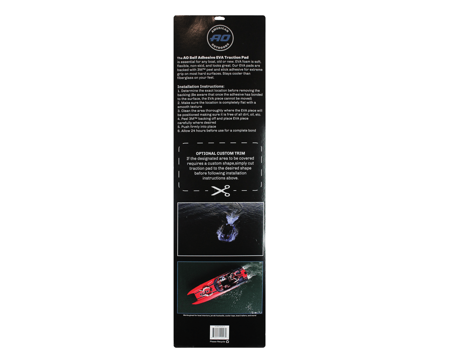 EVA Traction Pad - Large - 28" x 8" - AO Coolers