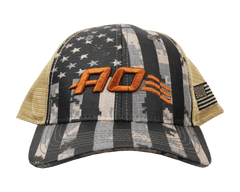 AO Camo Flag Hat - AO Coolers