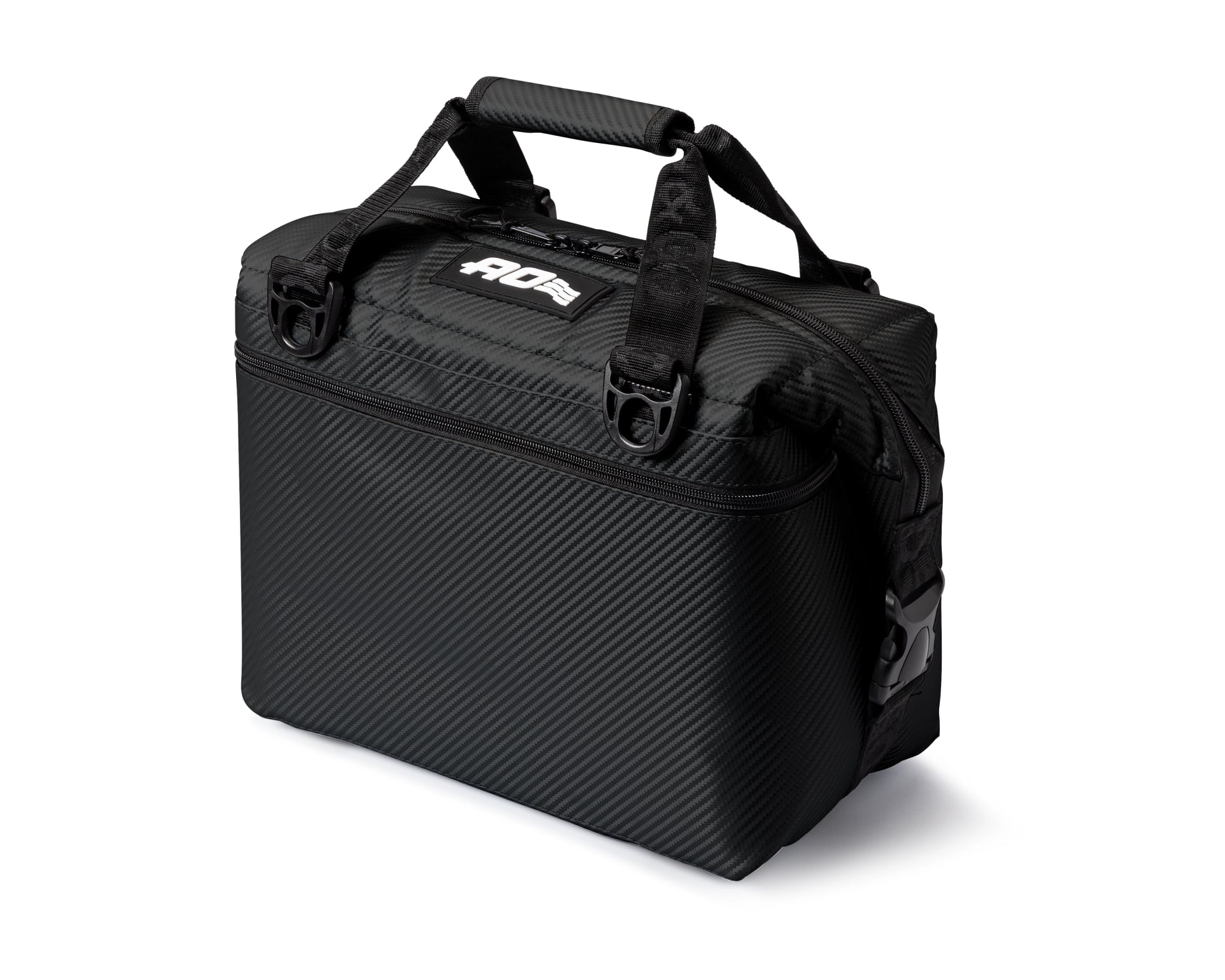 AO Coolers AOクーラーズ 12パック クーラー カーボン ブラック AO Coolers(エーオークーラーズ) 12パック カーボン ソフトクーラー