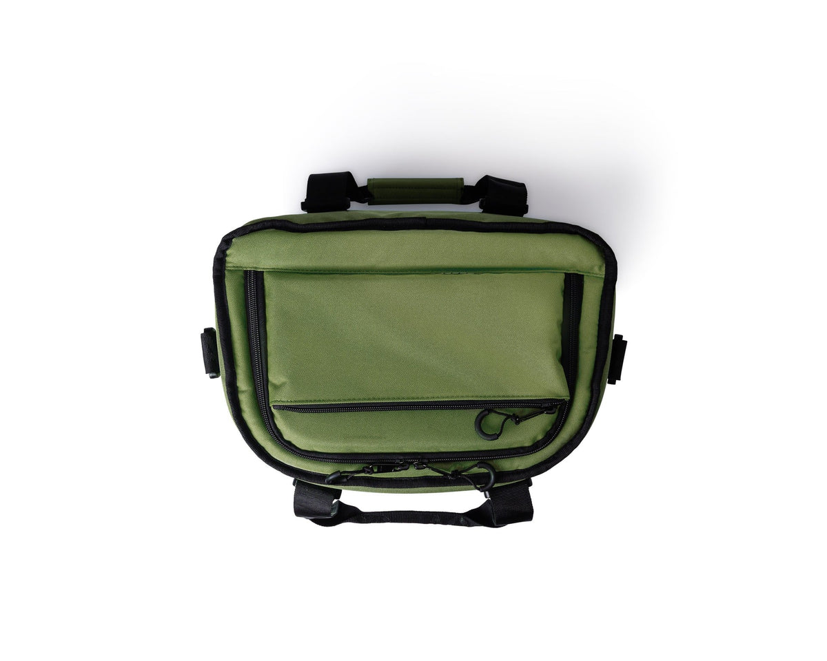 Laguna Canvas 18 Can Cooler - Hunter Green