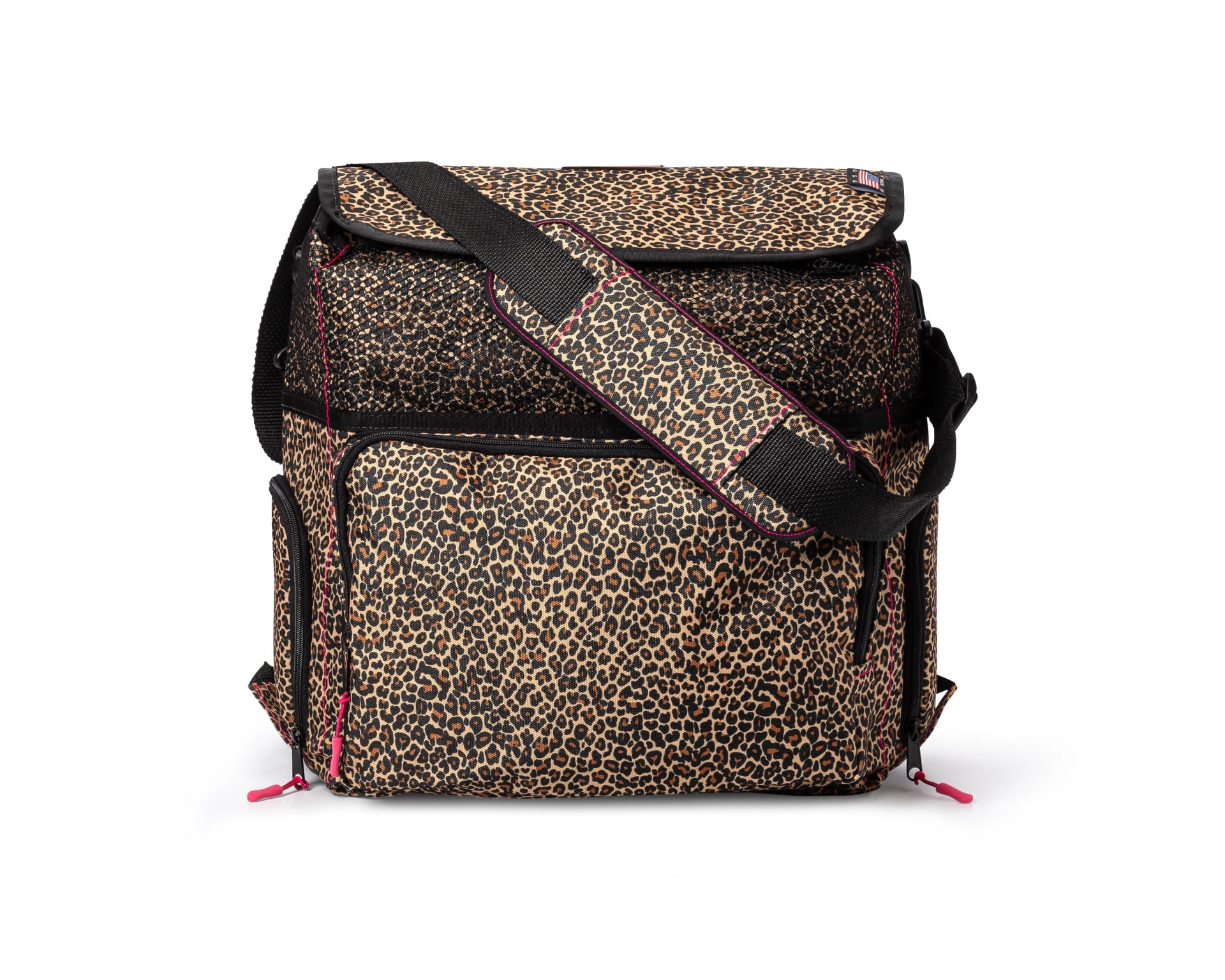 Backpack Canvas Leopard 18 Can Cooler - USA MADE