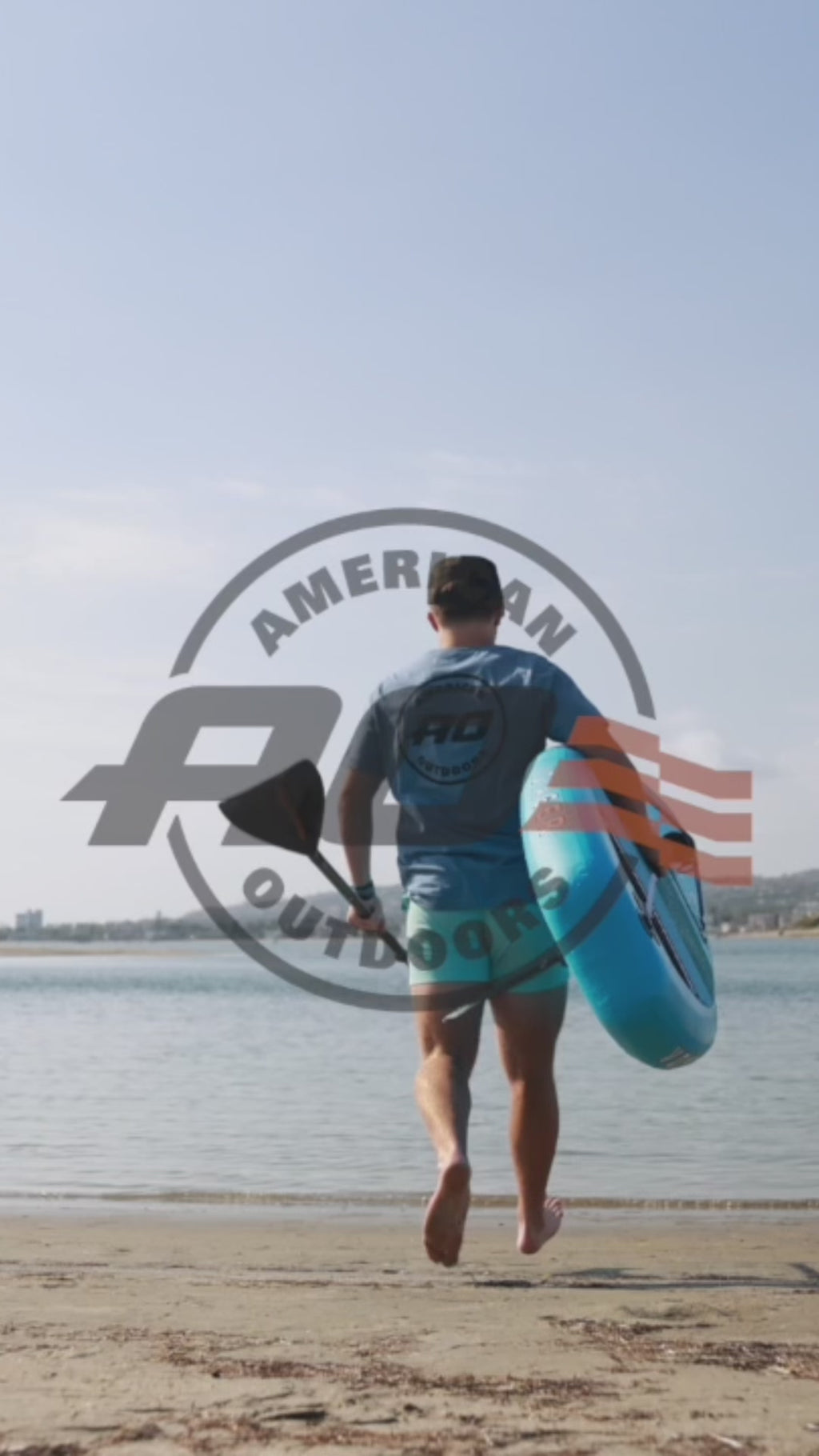 10'10 Woodgrain Voyager Inflatable SUP Package – AO Coolers