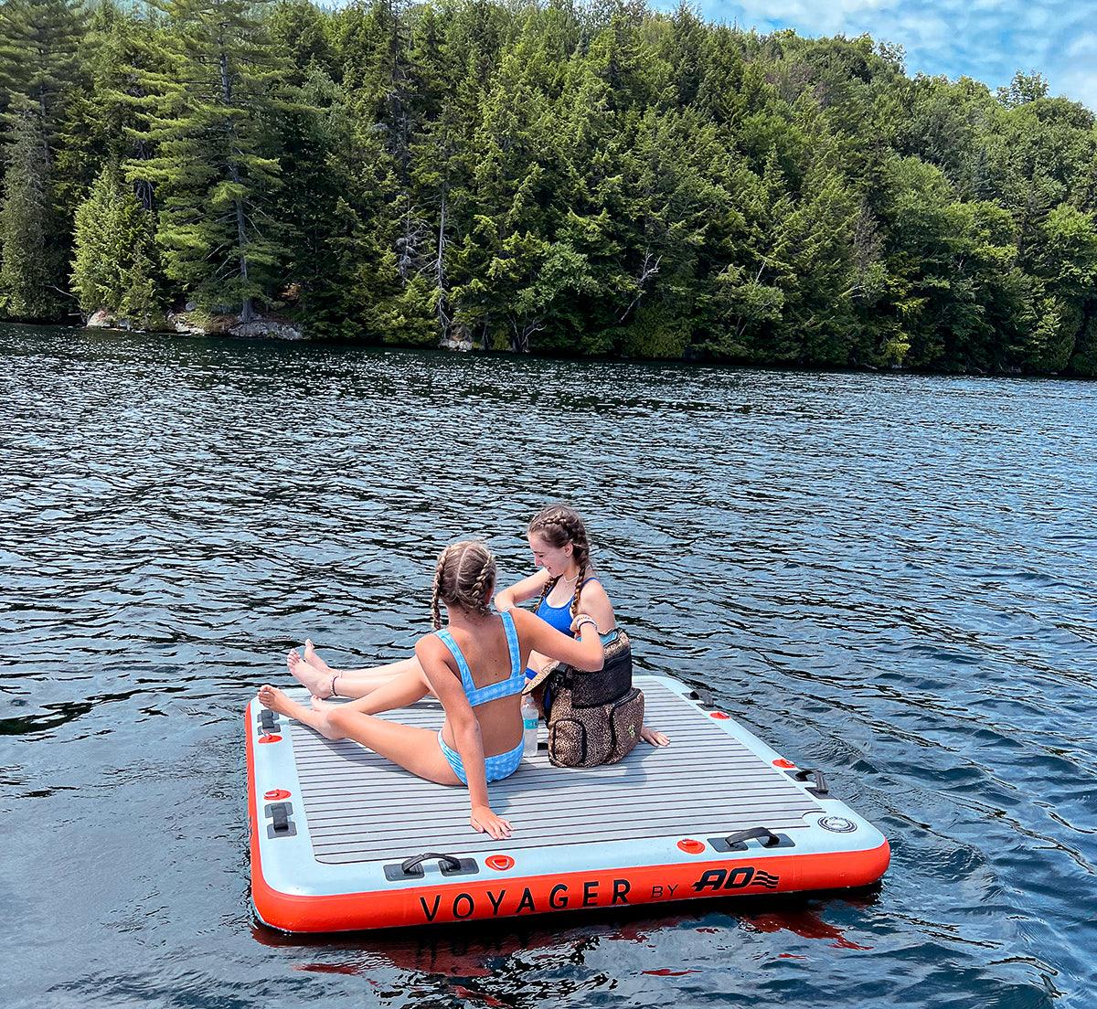 Voyager Inflatable Platform - 6' x 6' x 6" - AO Coolers