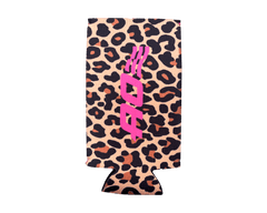 Leopard AO Skinny Cup Coolies - AO Coolers